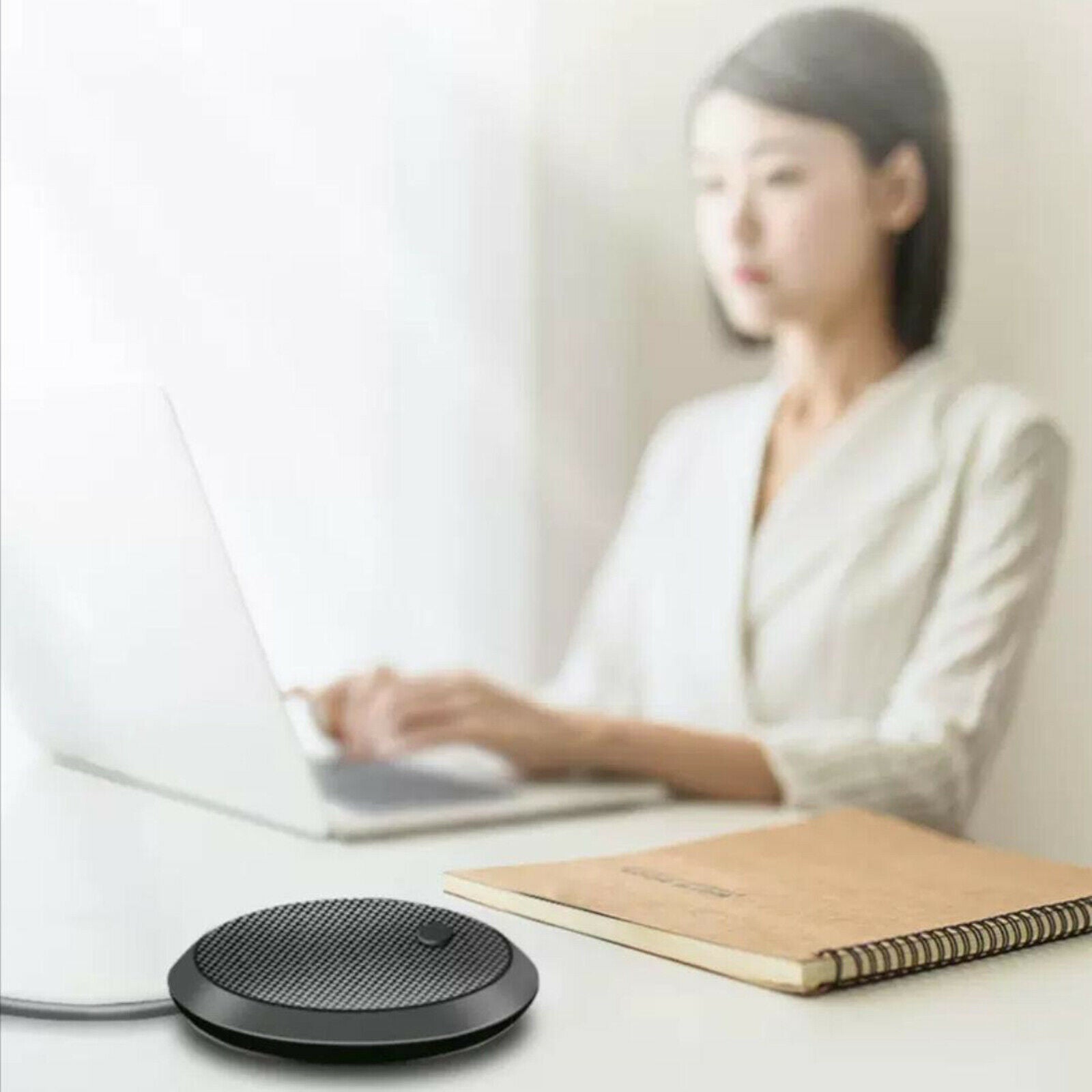 Mini USB 360 ° Omni-directional Conference Microphone for Meetings with Compute