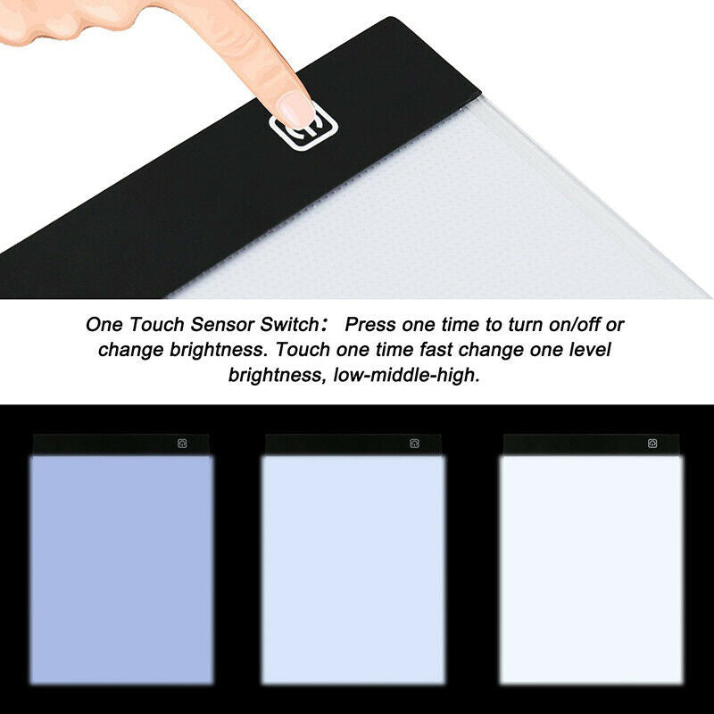 A4 LED Light Pad For Diamond Painting 5D Diamond Embroidery Light Board Tool  Rf