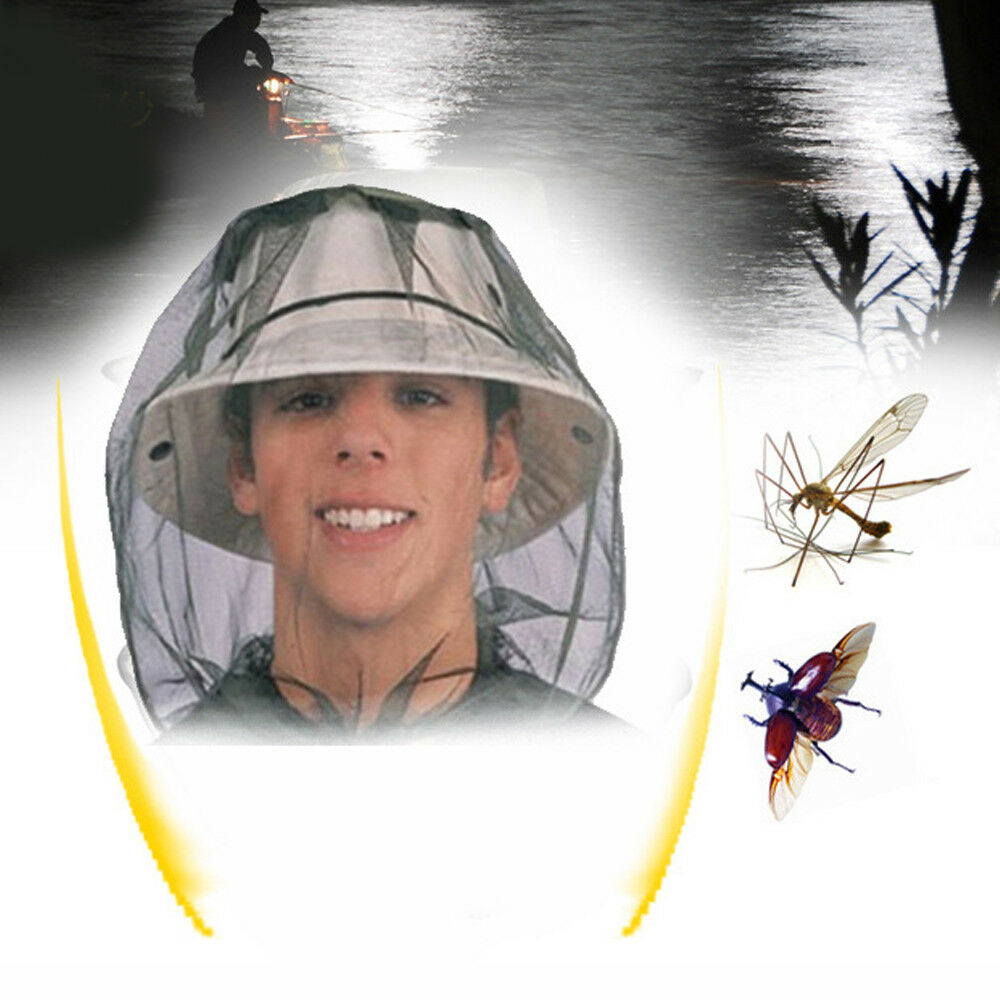Anti-bite Screen Hat Fly Insect Bee Cover Face Protect Hat Net Camouflage Smock