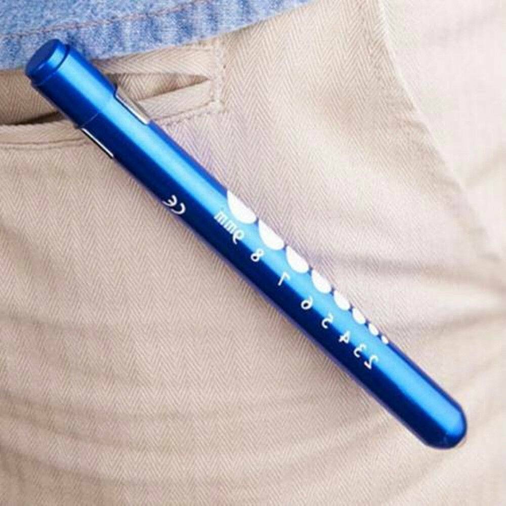 Mini First Aid LED Pen Light Flashlight Torch Doctor Nurse EMT Emergency Tool ~