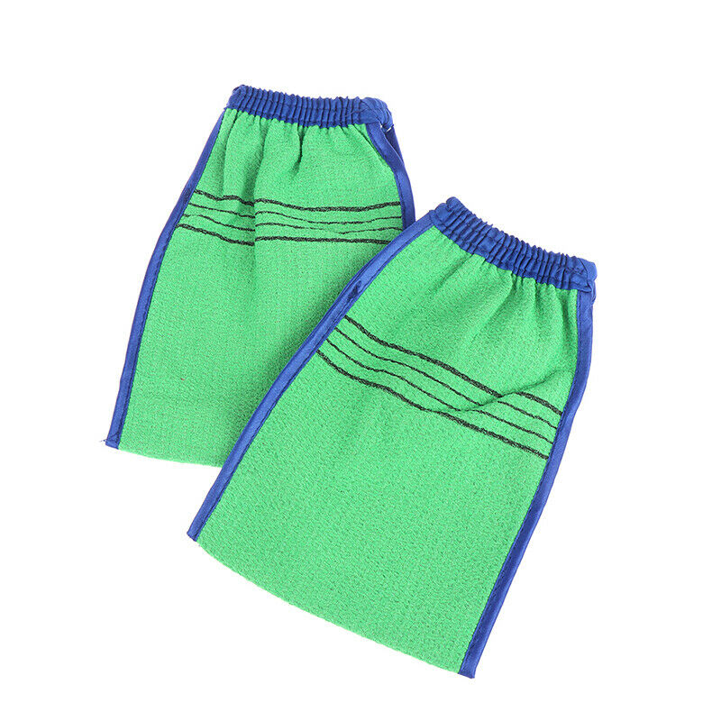 1Pc Shower Spa Exfoliator Two-sided Bath Glove Body Cleaning Scrub Mitt R.l8