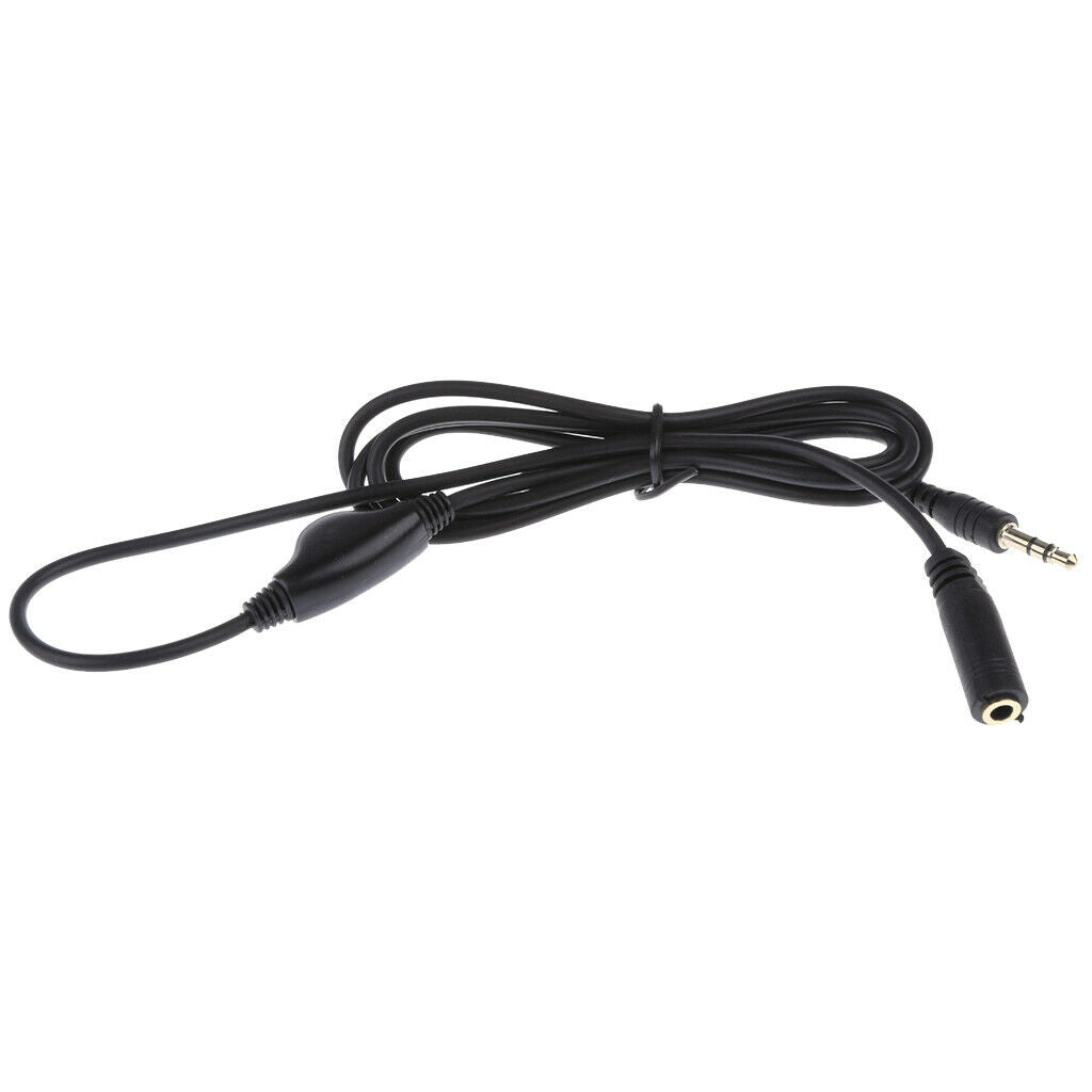 (3 Feet) Headset Extension Cable ( 3.5mm Male To 3.5mm Female)