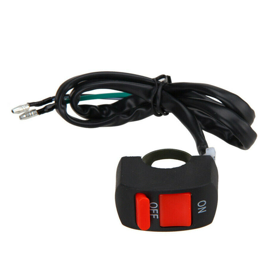 10pcs 7/8'' Motorcycle ON OFF Switch Handlebar Headlight LED Light Light Switch