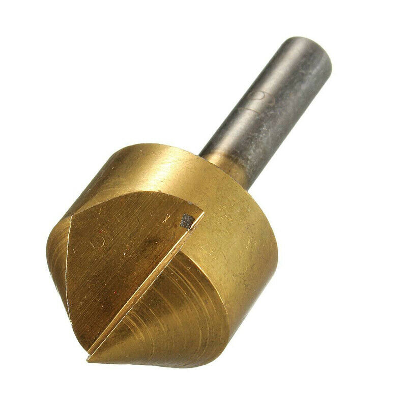 5 tlg HSS Countersink Counterbore Countersinks Set Wood Metal 6-19mm 90 DegreeQ3