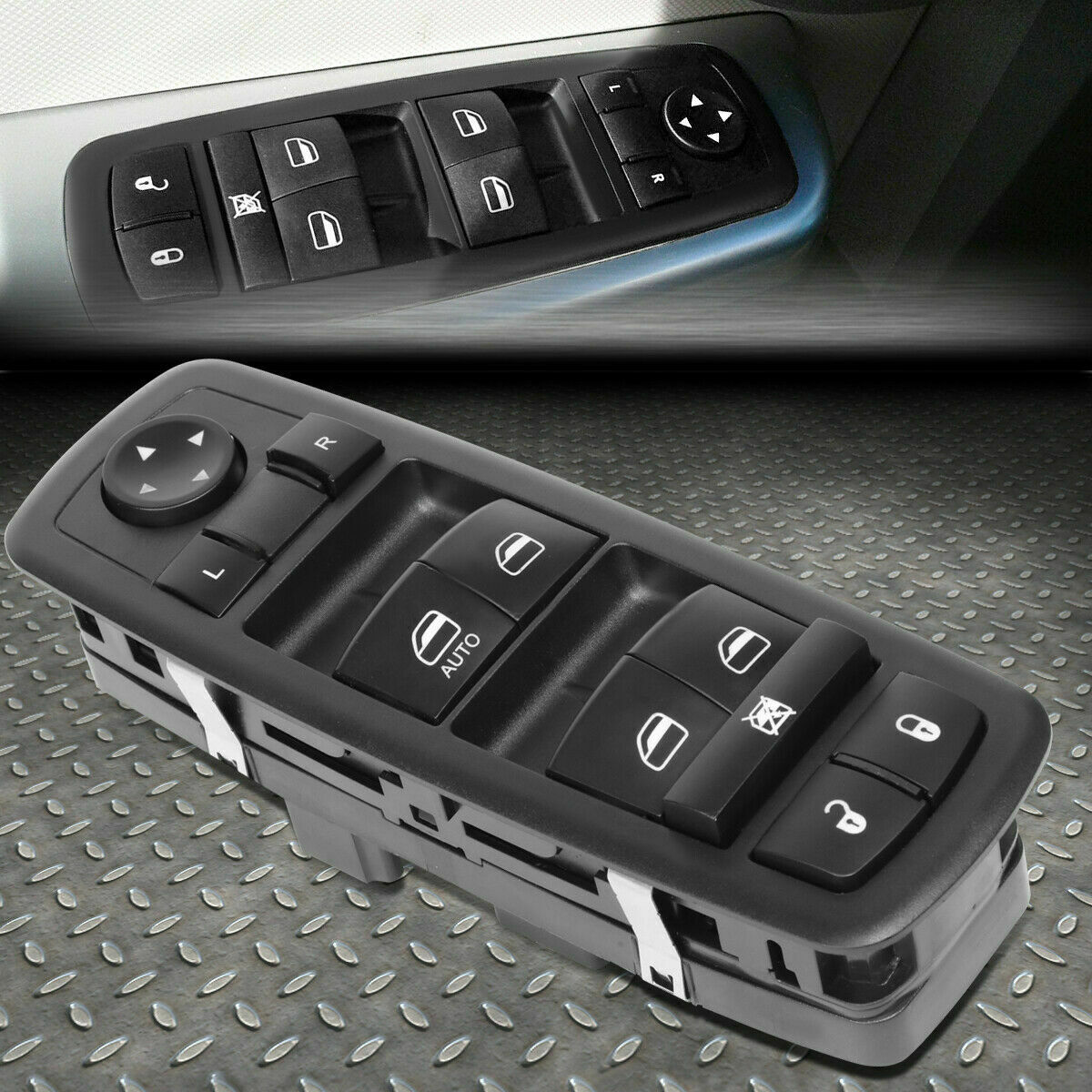 Power Master Window Switch Automatic Down For Dodge Journey Nitro 2008-2012 Jeep