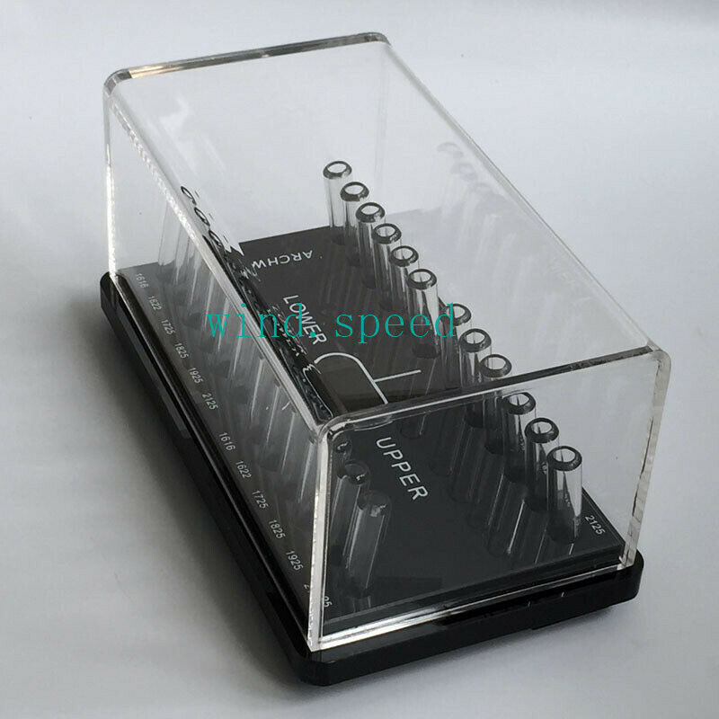 Dental Orthodontic Arch Wire Organizer Storage Box Super Wires Round Rectangular