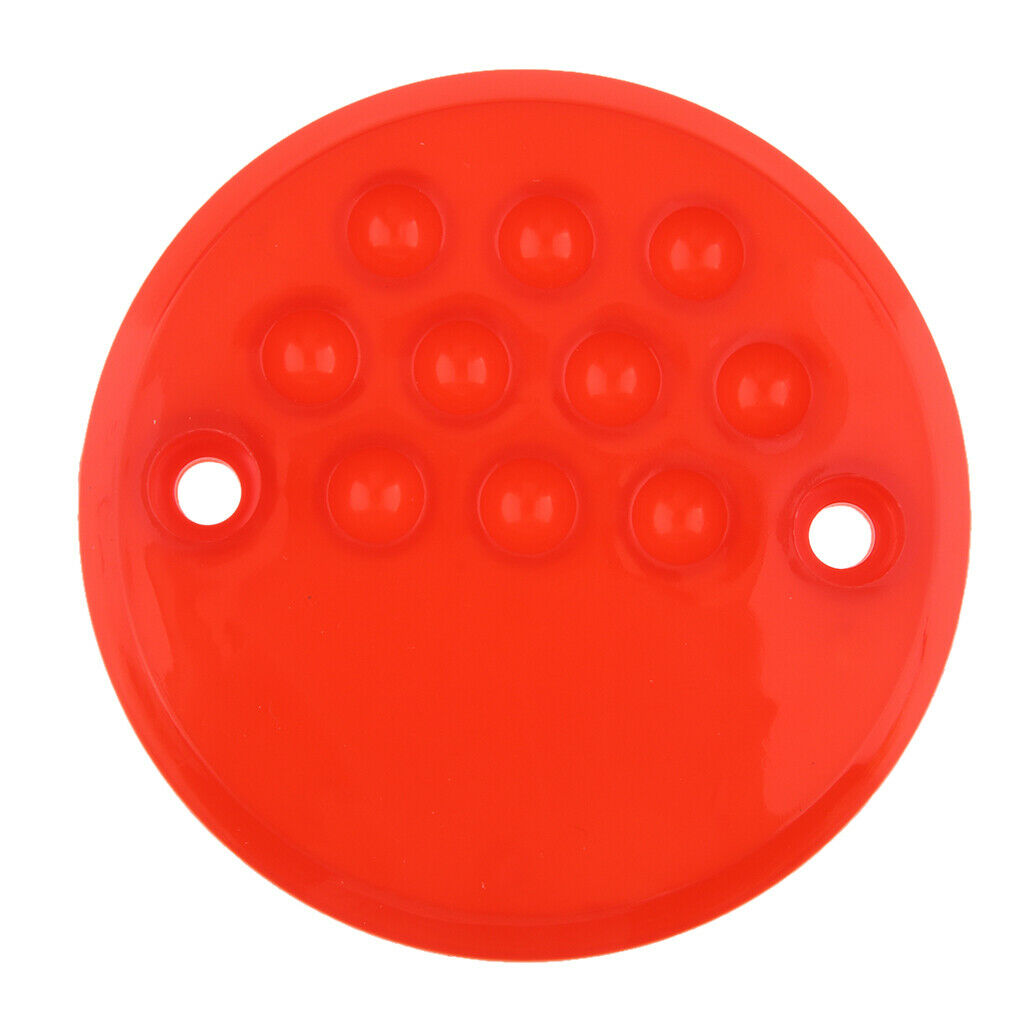 2x Plastic Engine Crank Case Stator Cover For Z750 Z1000 Z750S Grey+Red