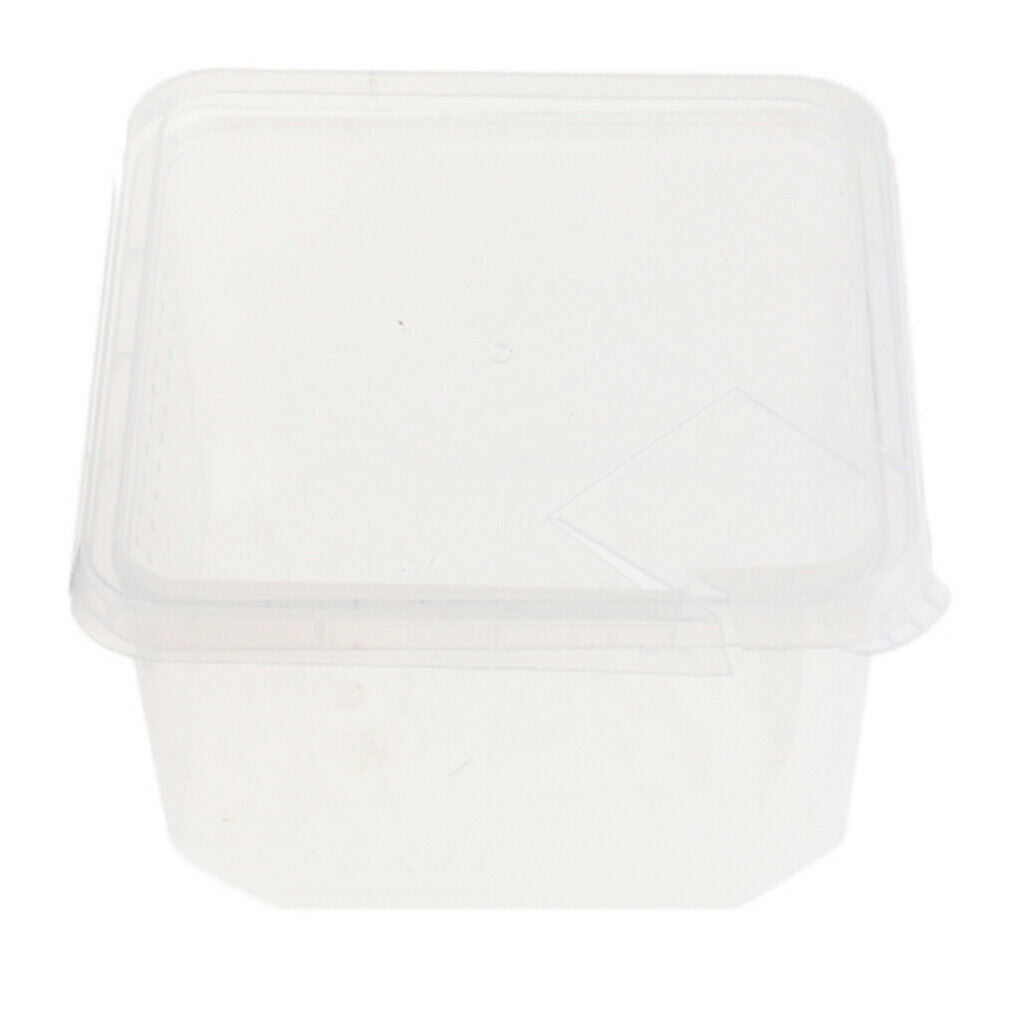 Transparent Plastic Pet Food Container With 2 Pieces Of Scorpion
