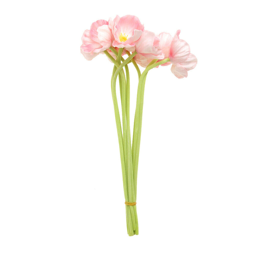 Artificial PU  Flowers Wedding Bouquet Home Decor   Stems 32cm
