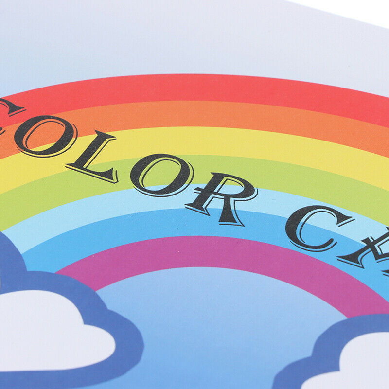 1 Pcs 5D Diamond Painting Tool DMC 447 Color Card Rhinestone Identification C Qx