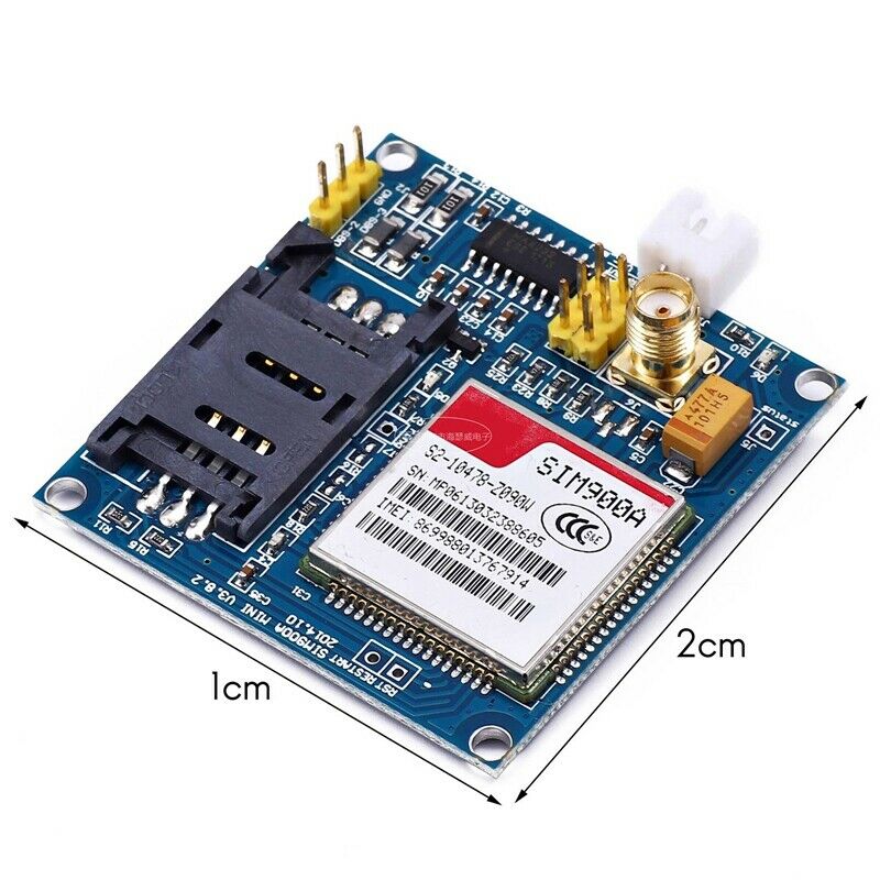 Sim900A Mini Wireless Data Transfer Module / SMS / Development Board / GSM /K2W1