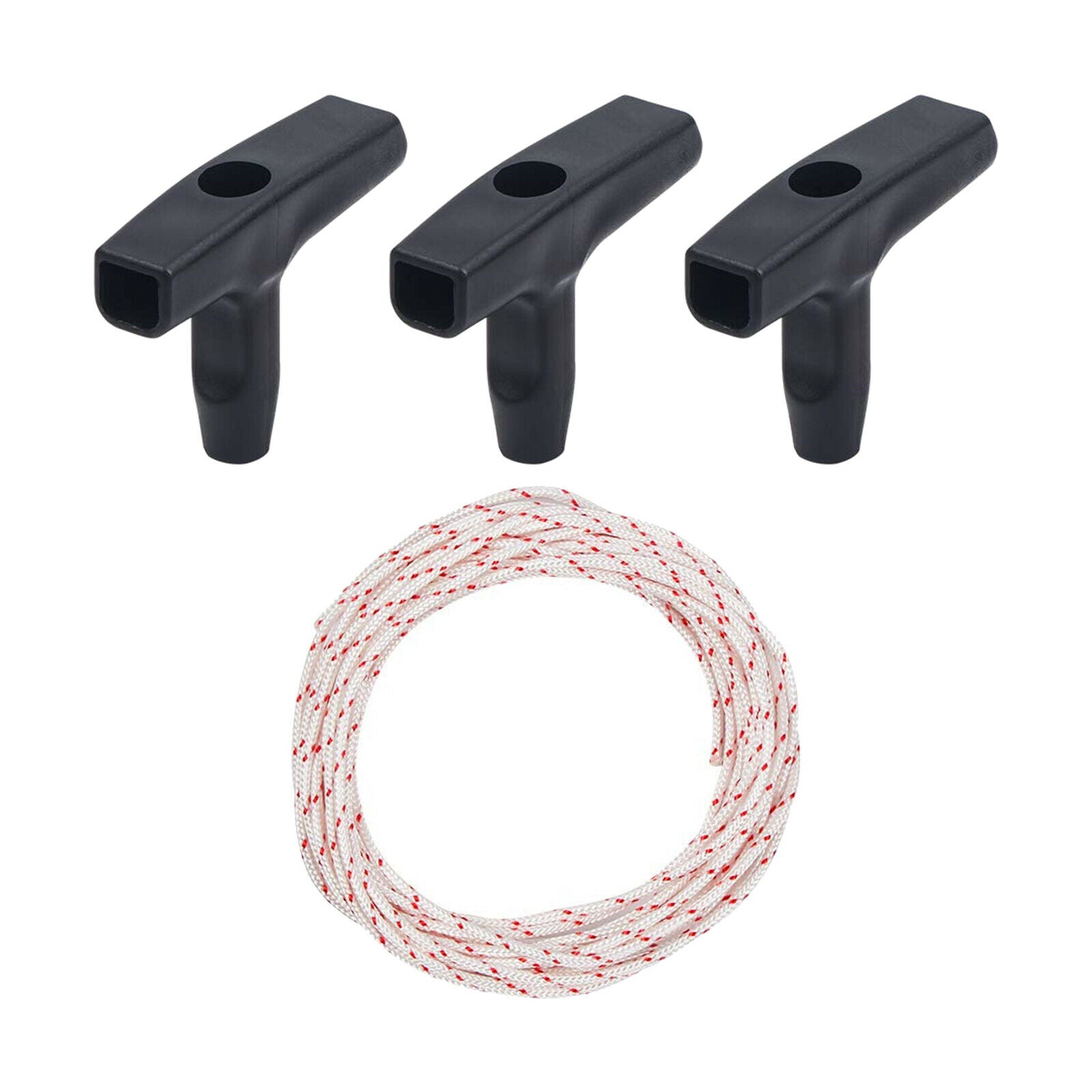 Recoil Starter Handle Engine Recoil Start Cord Line 3mm Cord Mower Parts