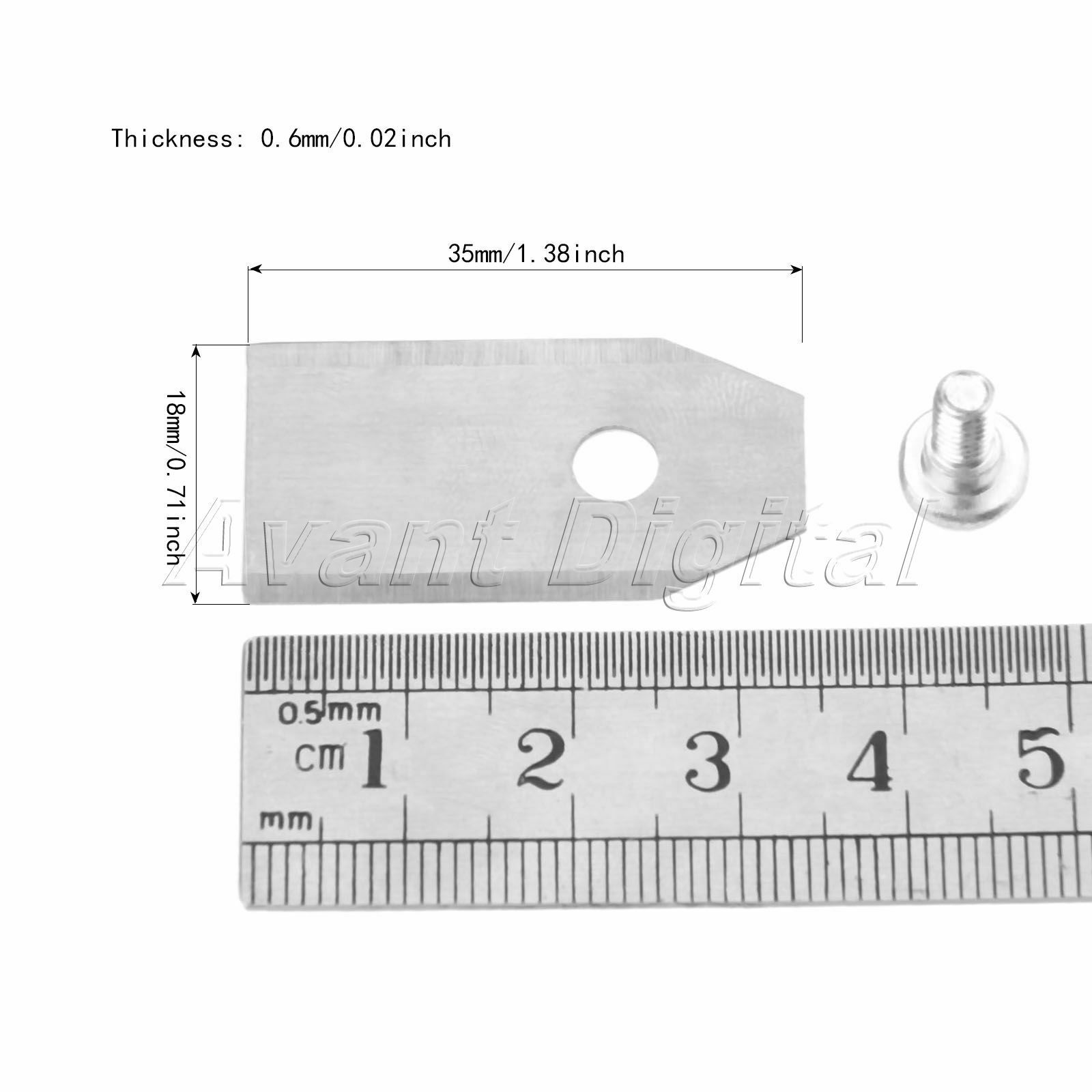 30Pcs 0.6MM Blade Parts Screwdriver with For Mower Robot Husqvarna Gardena R40Li
