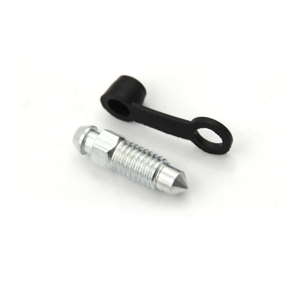 M8 x1.25mm Motorcycle Bike Brake Braking Caliper Bleed Screw Nipple wit.l8