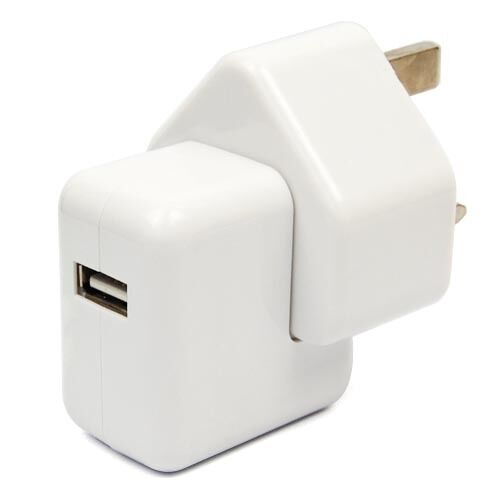 UK Plug 2.1A USB AC Wall Home Charger For iPad Air iPad Mini 2 W/ Retina Display