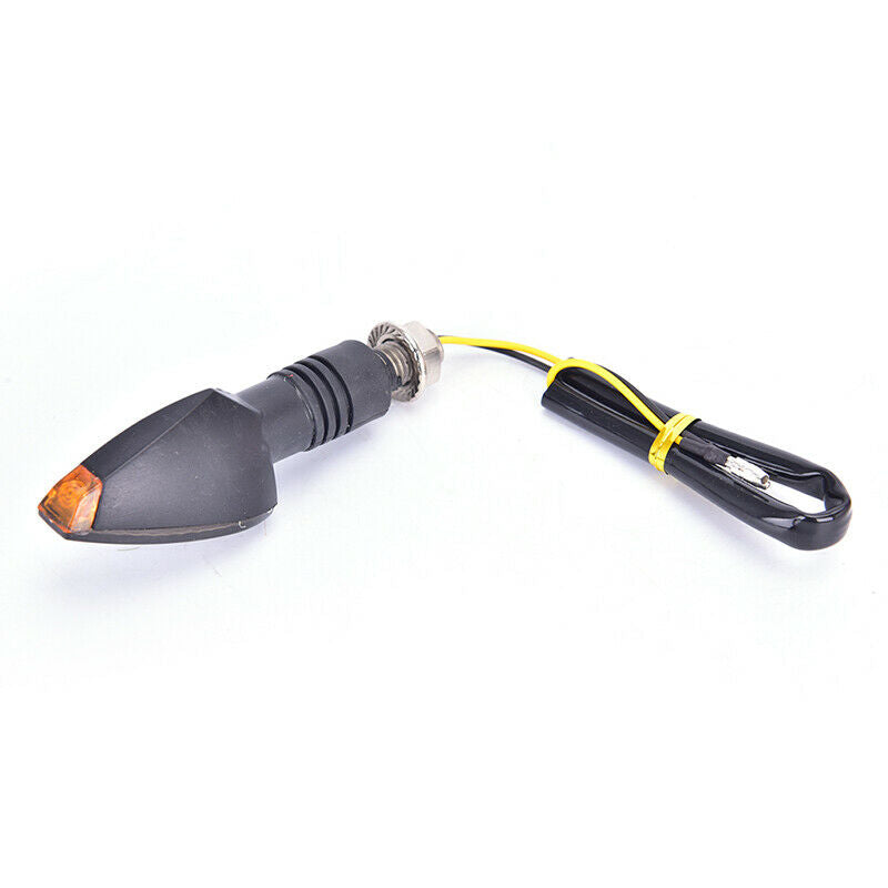 1Pair Universal Flashing Turn Signal Motorcycle LED Blinker Indicator Tai.l8