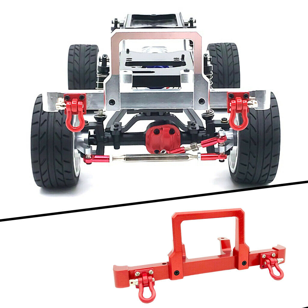 1/12 Aluminum Front Bumper Assembly for MN D90 D91 D96 MN90 MN96 MN99 Crawler
