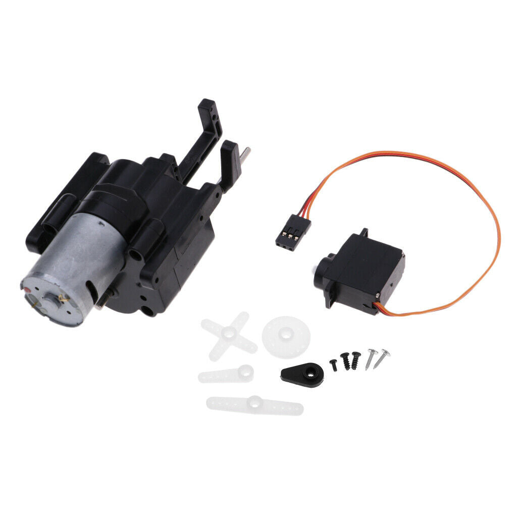 RC Car Accessories Improved 2 Speed â€‹â€‹Gear  Servo Spare Parts for