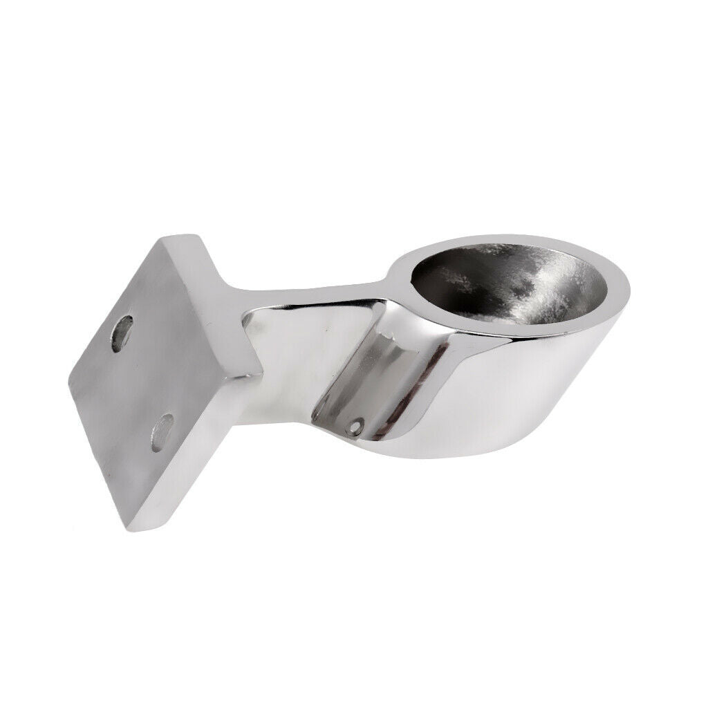 2x Marine Grade 316 Stainless Steel Boat Hand Rail Railing Fitting - 60 Deg