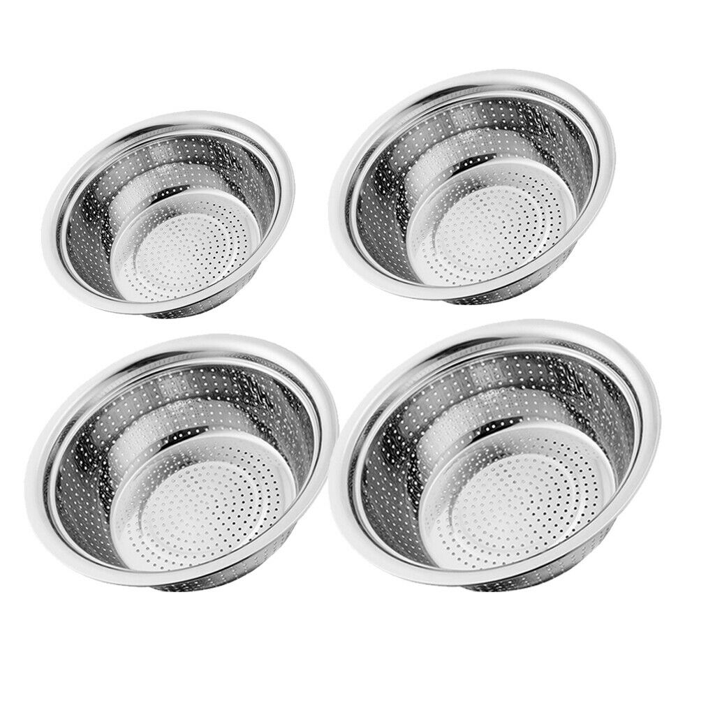 Large Pasta Vegetable Strainer Colander Kitchen Rice Sifter Sieve 24cm