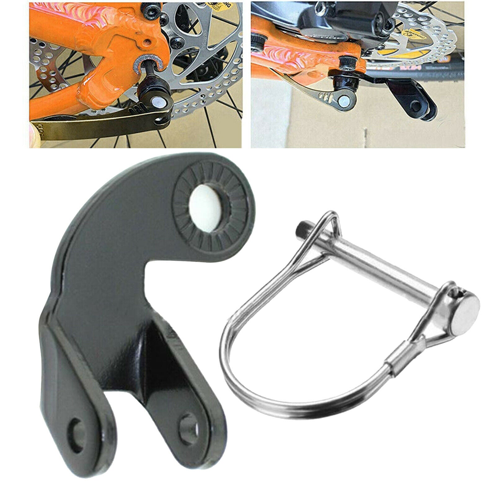 Bicycle Trailer Hitch Coupler Bike Coupler Attachment Adapter Replacement