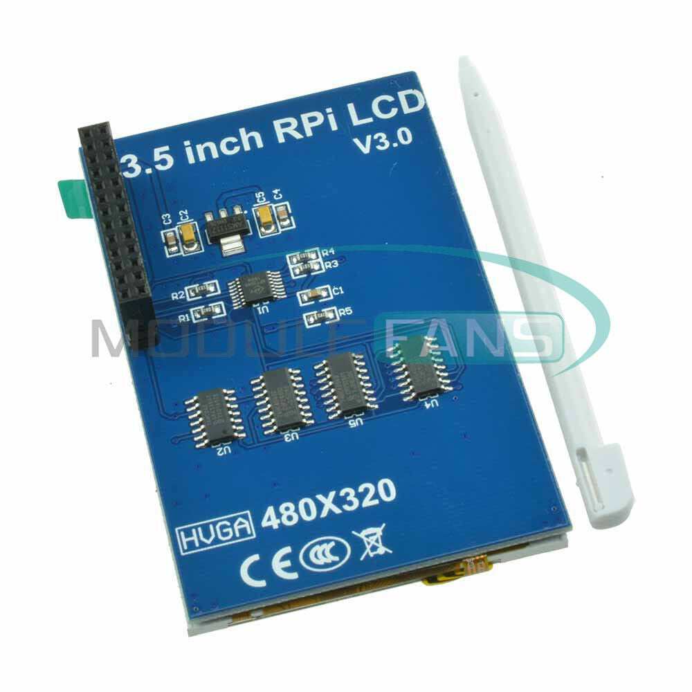 3.5 Inch 3.5" TFT LCD Touch Screen 320x480 SPI RGB Display For Raspberry Pi B B+