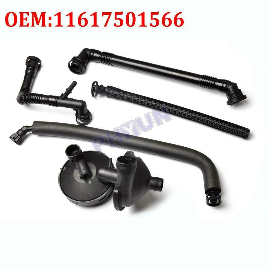 Crank CCV Case Valve & Hoses Kits For BMW E46 320i 325i 330i 520i 525i 530i E39