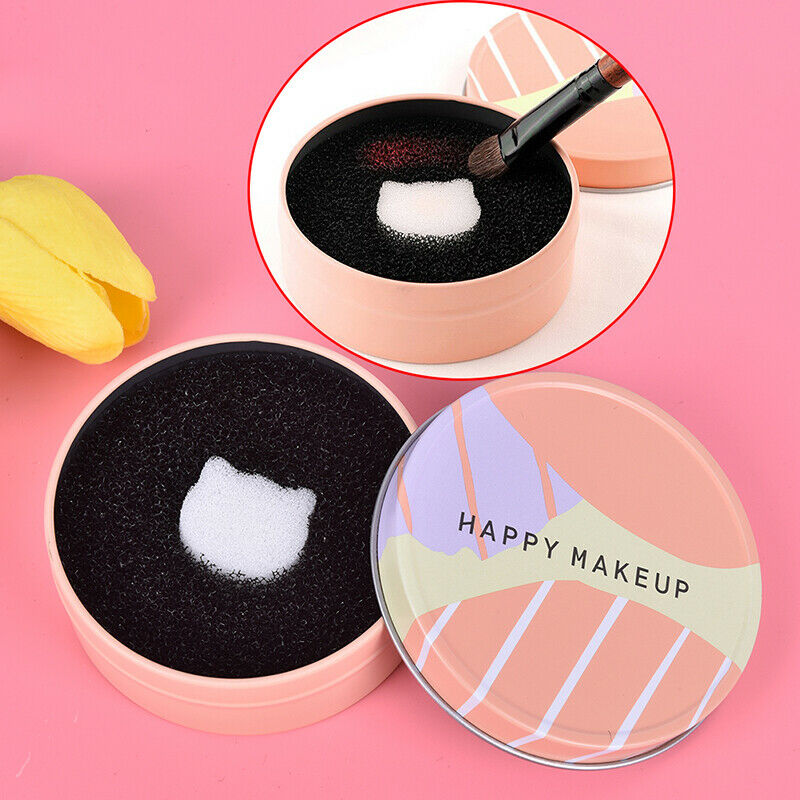 1Pc Makeup Brush Eye Shadow Color Clean Sponge Tool Remover Color Switch .l8