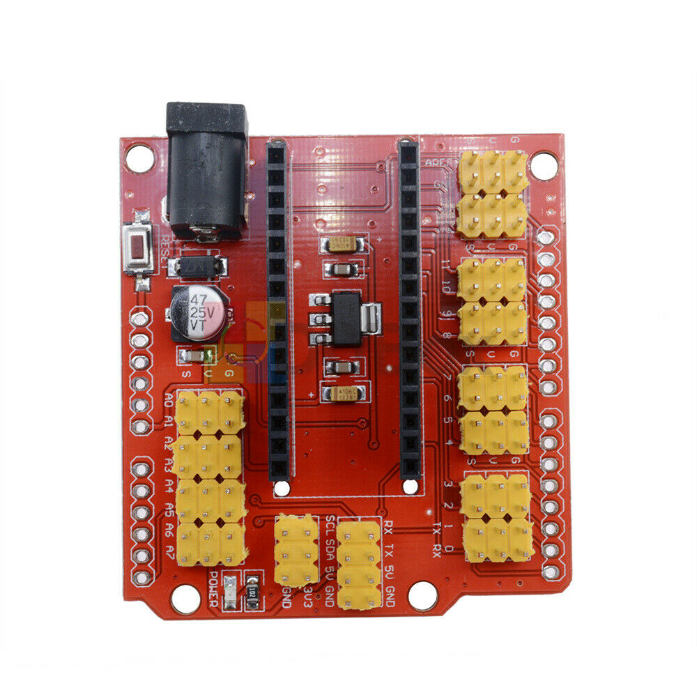 Nano V3.0 Prototype Board Shield I/O I2C Interface Extension Module For Arduino