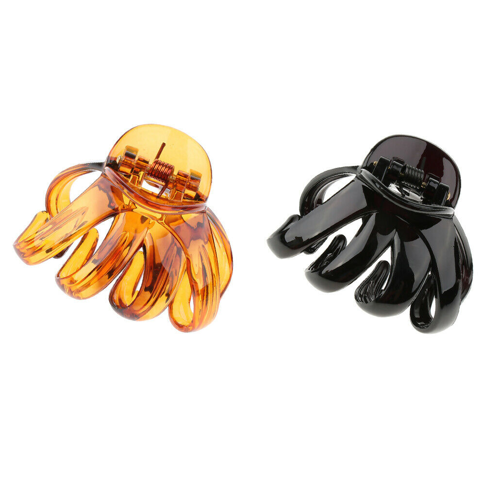 Non-Slip Hair Clip Large Octopus Plastic Hair Claw Grip for Thick Hair Clip
