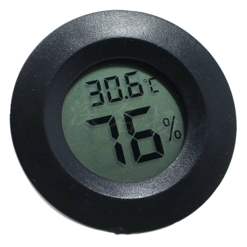 6x Reptile Digital Thermometer Humidity Hygrometer Reptile Amphibians Tank