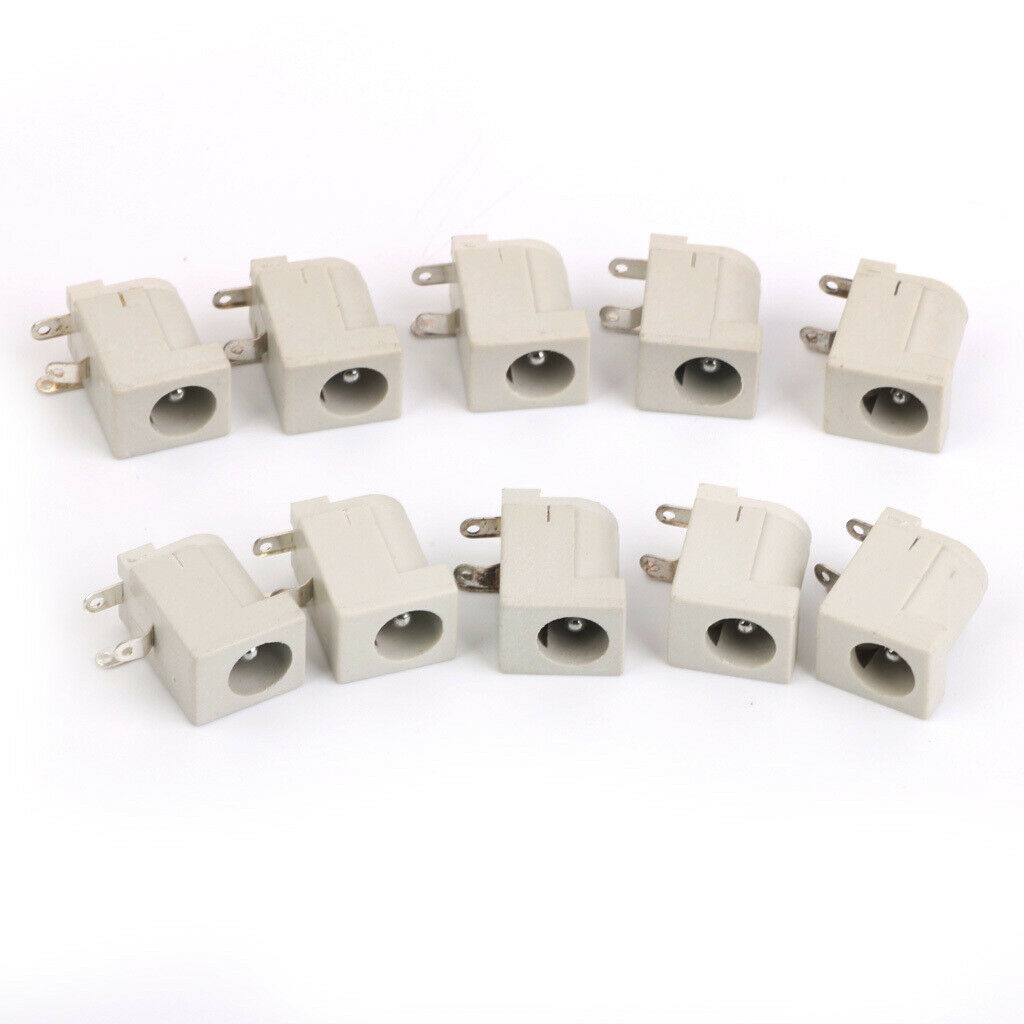 10pcs DC 5.5mm X 2.1mm Power Supply Sockets Female