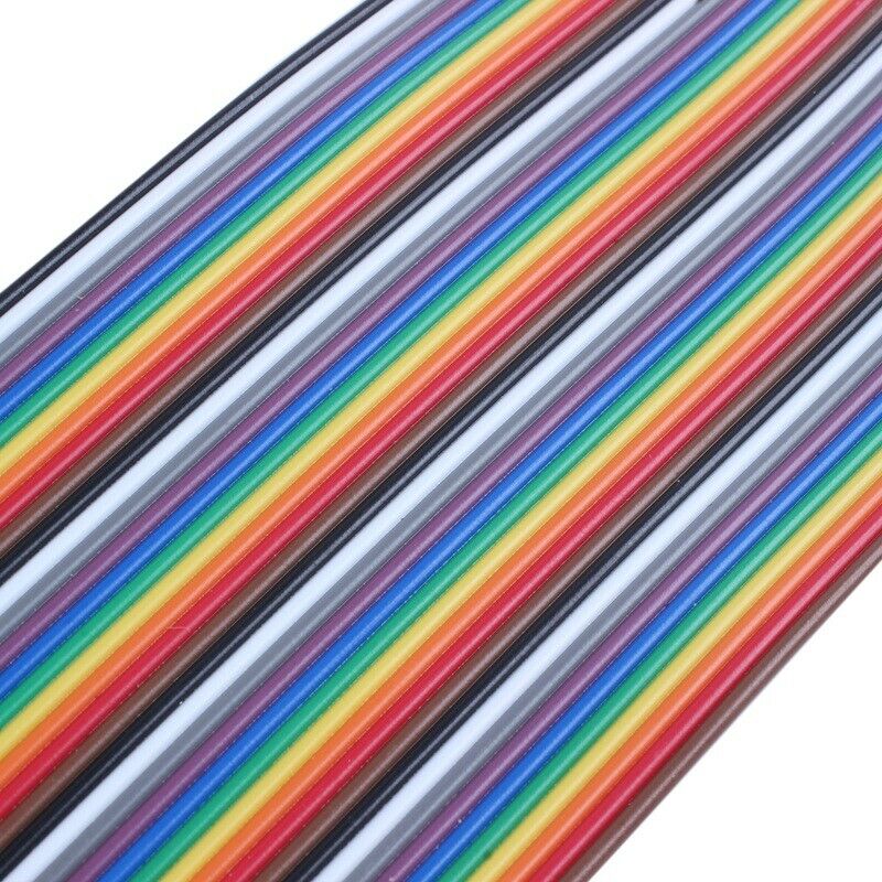 40pcs 20cm 2.54mm male to male Breadboard jumper wire cable for Arduino U3L3L3