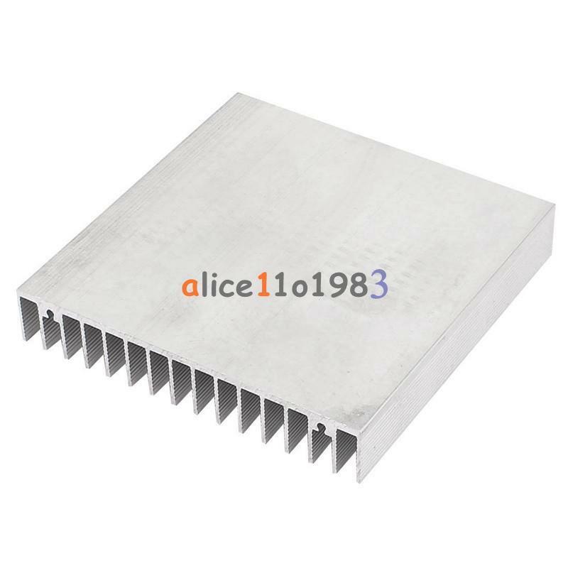 100x100x18mm Aluminum HeatSink for Chip CPU LED IC radiator, COOLER Cooling