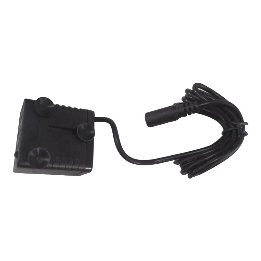 Submersible Water Pump (500L/H, 5W), Ultra Quiet Water Pump with 146cm Power