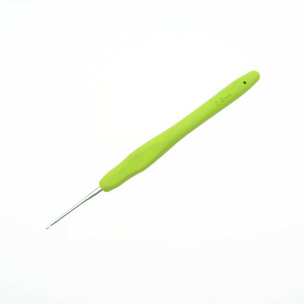 2 Pieces Knitting Needles Crochet for Handmade Sweater Hats Scarf 2.0mm 3.0mm