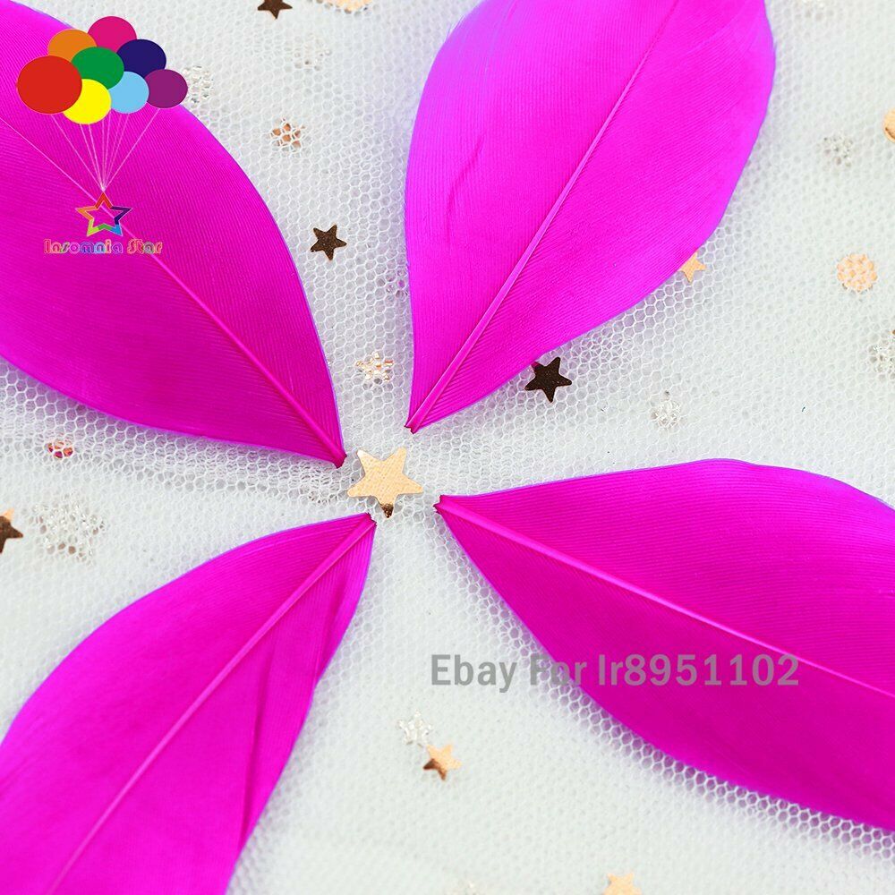 High Quality Rose 5-7cm Natural Hand-tearing small Goose Big Wide Head Wedding