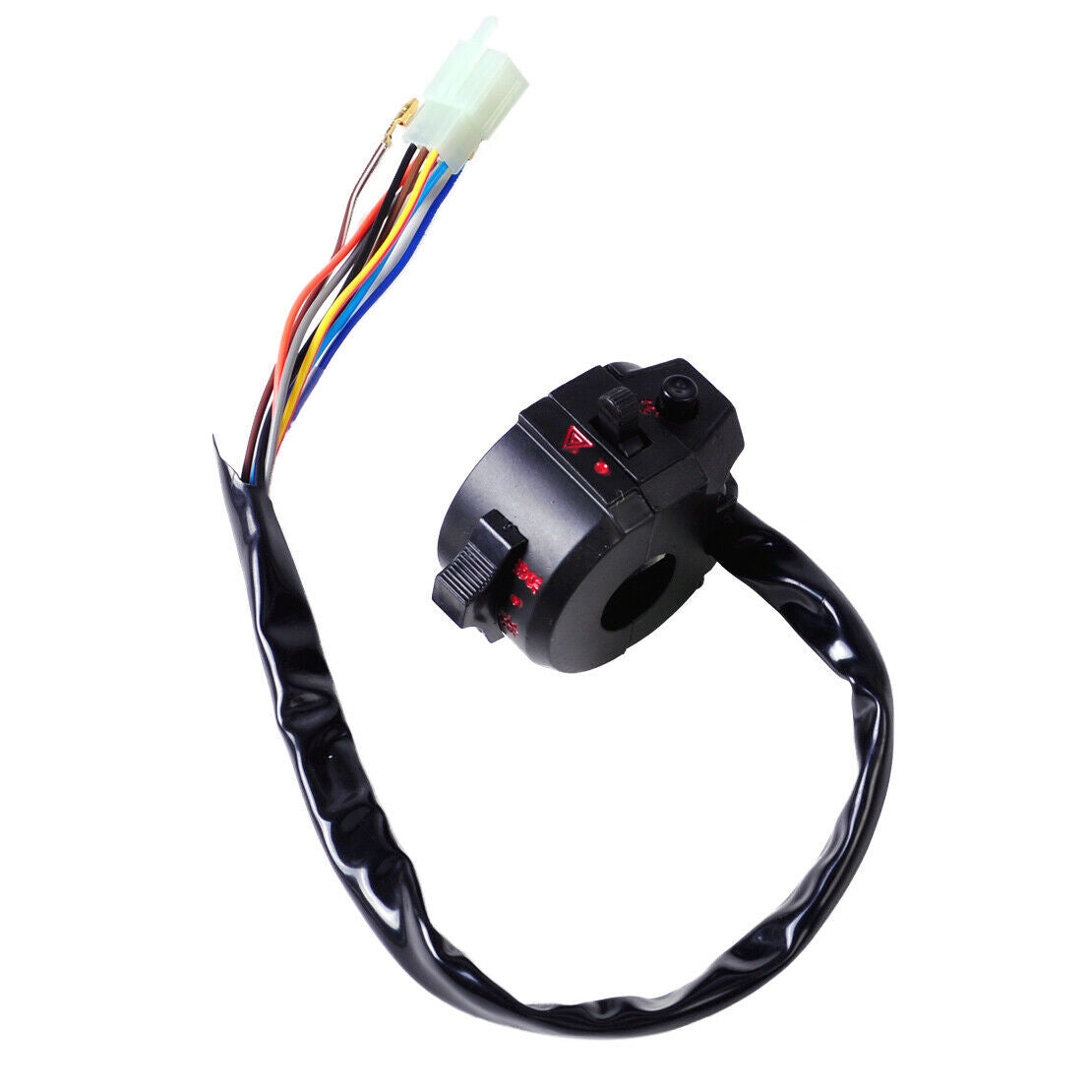 Motorcycle 7/8" 22mm Handlebar Right Side Headlight Hazard Width Lamp Switch An