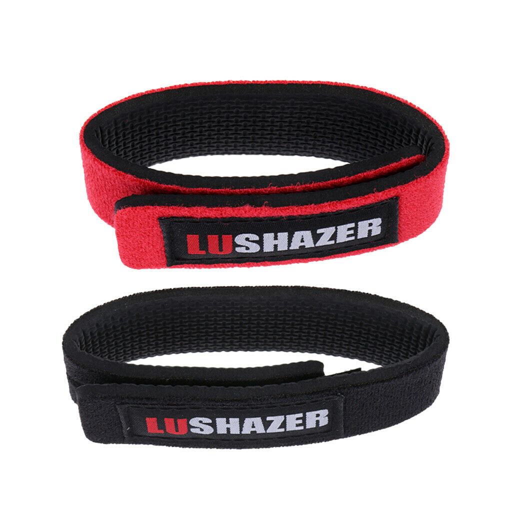 2 Pieces High Elastic Fishing Rod Wrap Bundle Fishing Rod Strap Belts Rod Tie