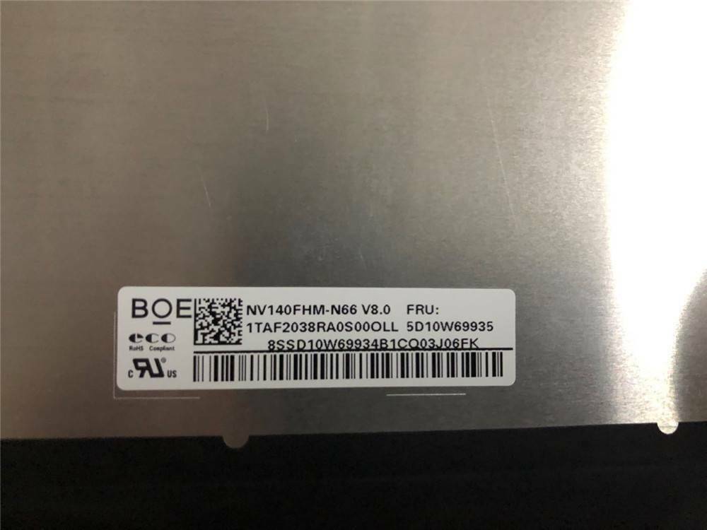 NV140FHM-N66 V8.0 fit LCD Screen FHD 1920X1080 30pin EDP B140HAN06.8 N140HCG-EQ1