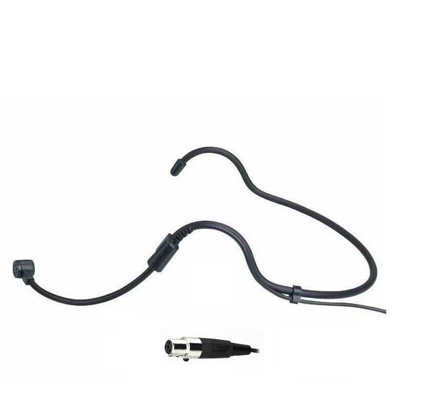 Headset Microphone Headworn Mic Professional TA4F For SHURE Wireless Bodypack