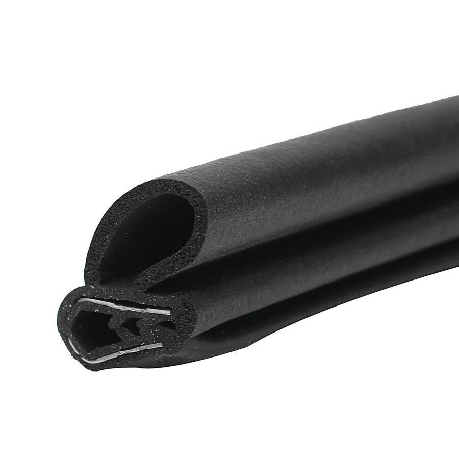 6M B Type Car Door Pillar Window Edge Trim Mouldings Protector Rubber Seal Strip