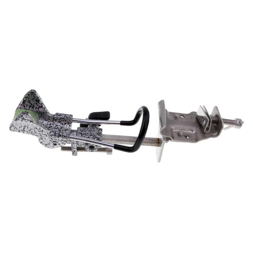 Fishing Boat Rods Holder with Clamp Opening Single Rod Holder