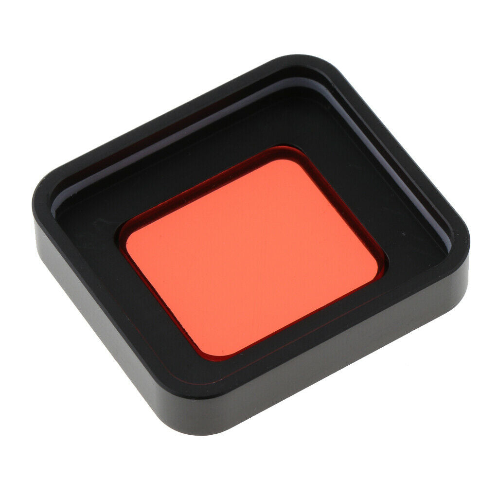 Waterproof UV CPL Lens Filter for Gopro Photography Camera-Red