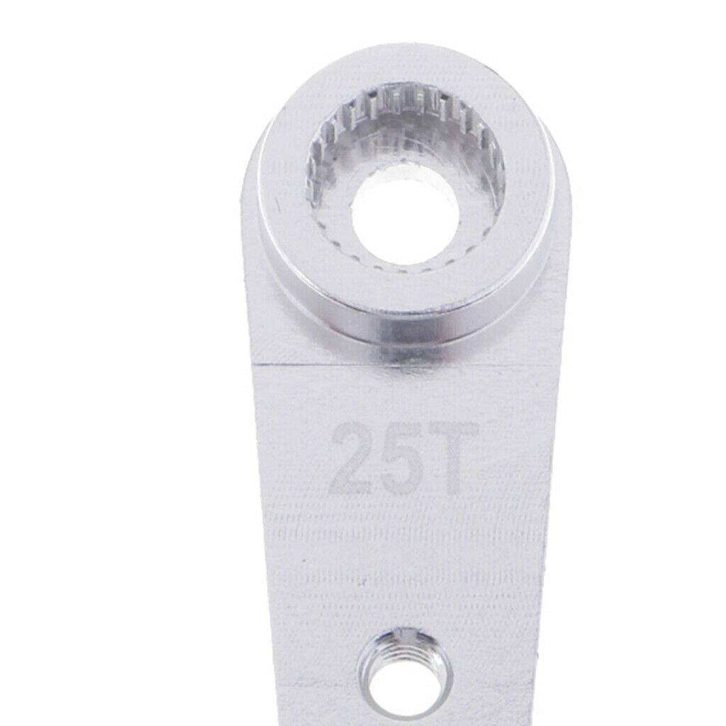 6Pcs 37mm 25T Steering Servo Arm Horn For RC Car Boat Futaba Axial HPI