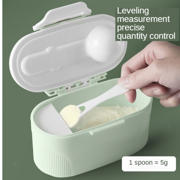 Portable Milk Powder Container Food Storage Formula Dispenser 280ml