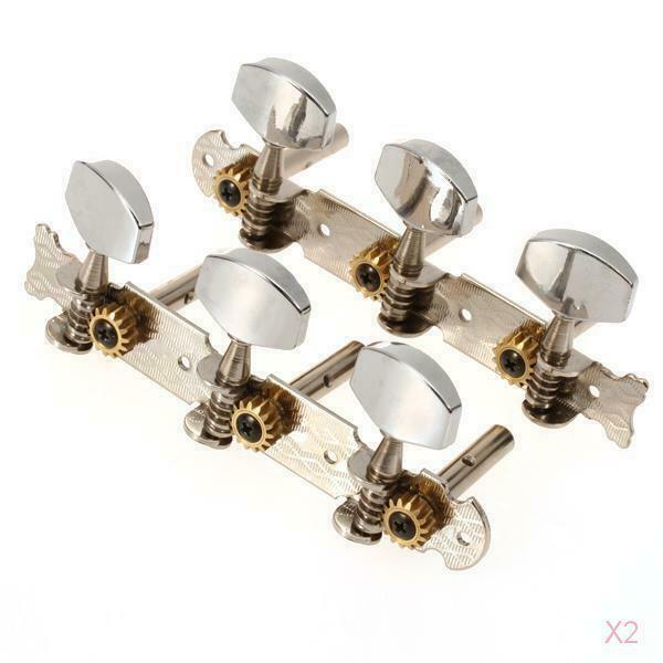 Classical Guitar Tuning Pegs Machine Heads Tuners w/ Chrome Tip