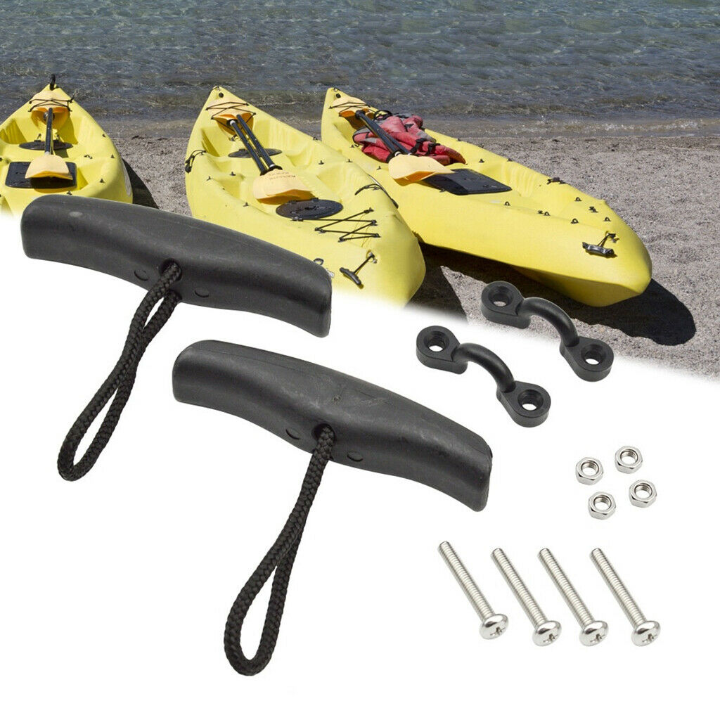 Pack of 2 Durable Kayak Pull Handle Canoe Boat Carrying Transport T-Handles