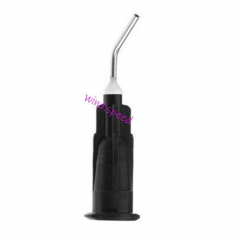 1000pcs Dental Pre Bent Needle Tips Fit for Flowable Composit 20 Ga 0.88mm Tip