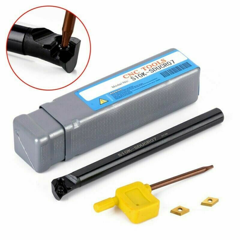 95° S10K SDUCR07 mm Internal Turning Tool holder+DCMT070204 BP010 Turning Insert